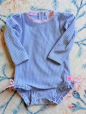 Ruffle Butts seersucker swimsuit